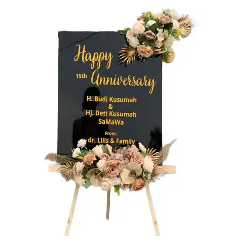 Papan Bunga Akrilik Gondangrawe