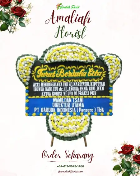 Papan Bunga Duka Gondangrawe